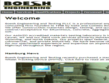 Tablet Screenshot of boesh.com